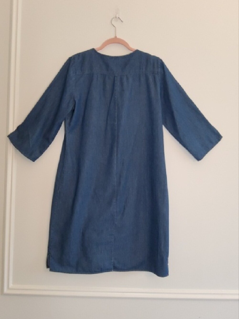 Reba Blue Denim Dress - Picture 3 of 7